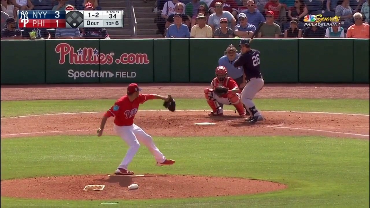 New York Yankees vs Philadelphia Phillies - Tyler Austin Home Run