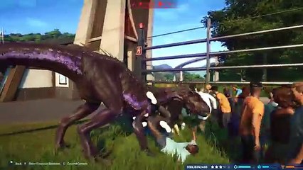 INDORAPTOR KILLING SPREE! - ALL NEW DLC DINOSAURS! - Jurassic World Evolution