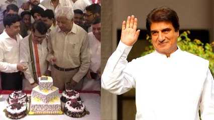 राजबब्बर के जन्मदिन पर कांग्रेसियों ने किया 'बीजेपी पोल खोल' प्रदर्शन