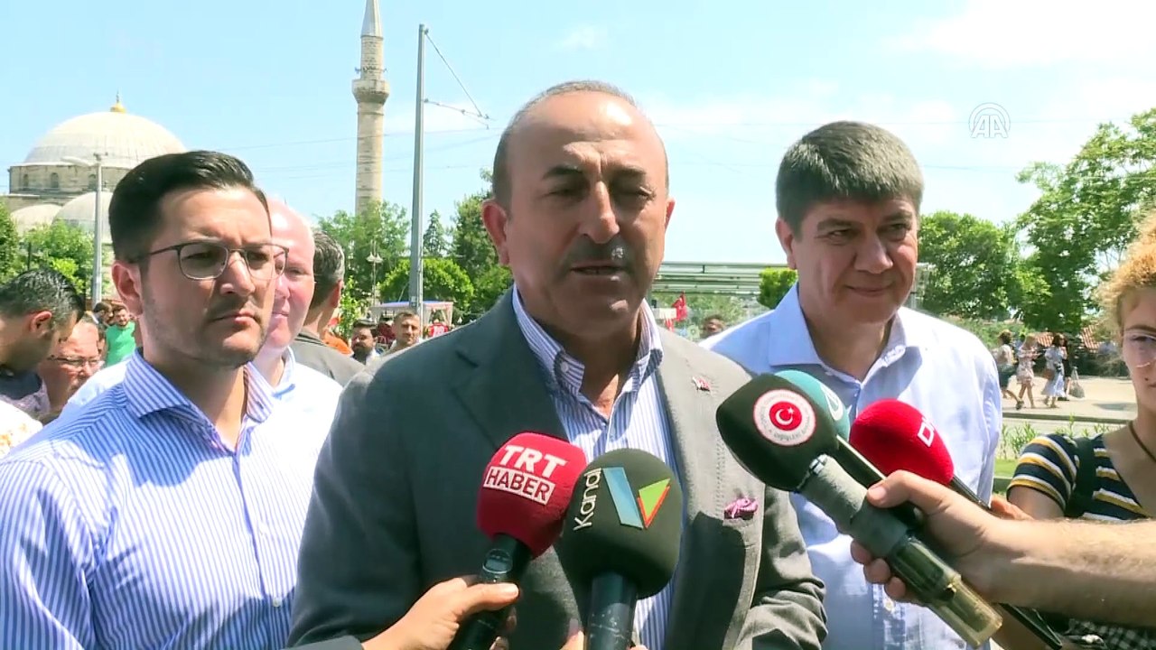 Çavuşoğlu: 'Erdoğan'dan ve AK PARTİ'den başka Türkiye için ortaya proje koyan başka bir aday, başka bir parti çıkmadı' - ANTALYA