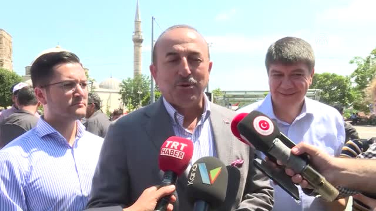 Çavuşoğlu: "Erdoğan'dan ve AK Parti'den Başka Türkiye İçin Ortaya Proje Koyan Başka Bir Aday, Başka...
