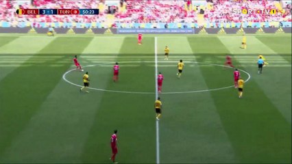 Eden Hazard Second Goal vs Tunisia (4-1)