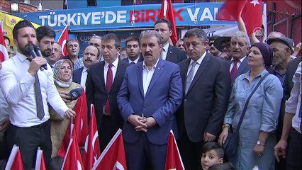 Destici: ''BBP olarak hep doğrunun yanında durduk'' - ANKARA