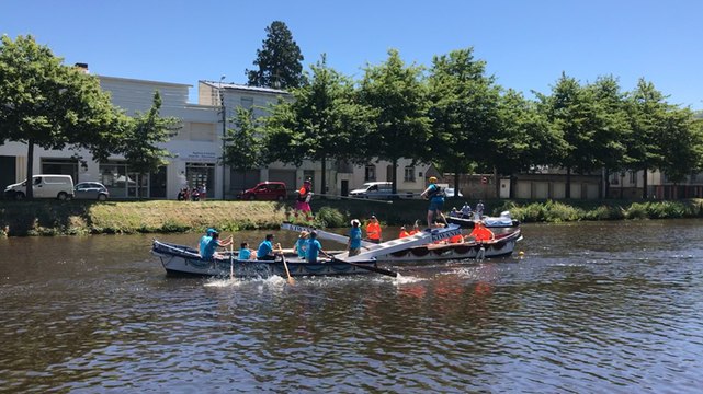 Les Joutes nautiques sur le Blavet