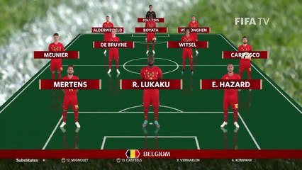 Résumé Belgique - Tunisie buts Hazard, Lukaku 4-1