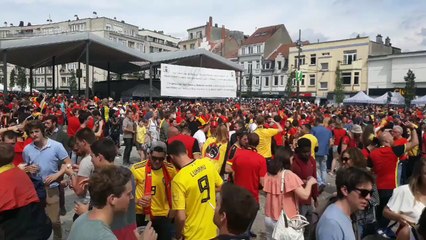 La vidéo de l'ambiance à Stockel après Belgique-Tunisie