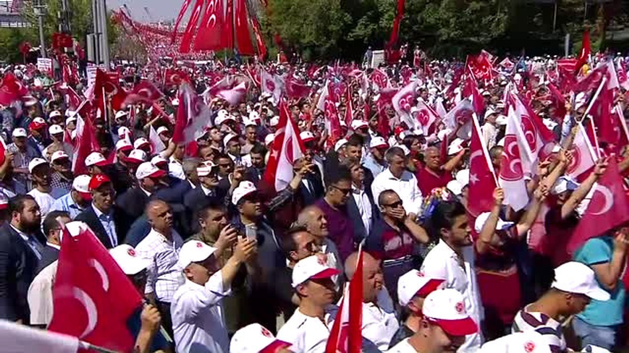 Bahçeli: "Mhp'nin En Büyük Başarısı Yeni Bir Hükümet Etme Sistemine Verdiği Fikri ve İdari...