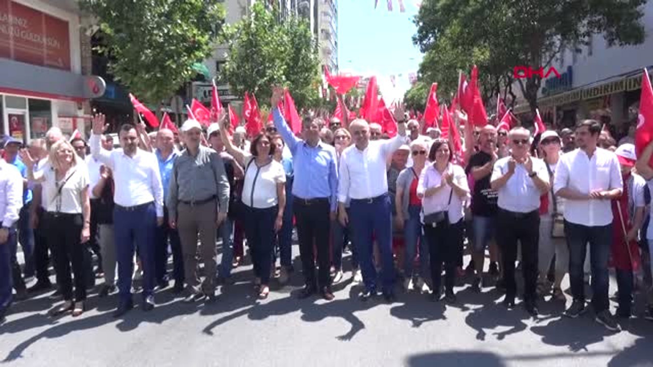 Manisa CHP ve MHP'den Manisa'da 2 Ayrı Seçim Yürüyüşü Hd 1