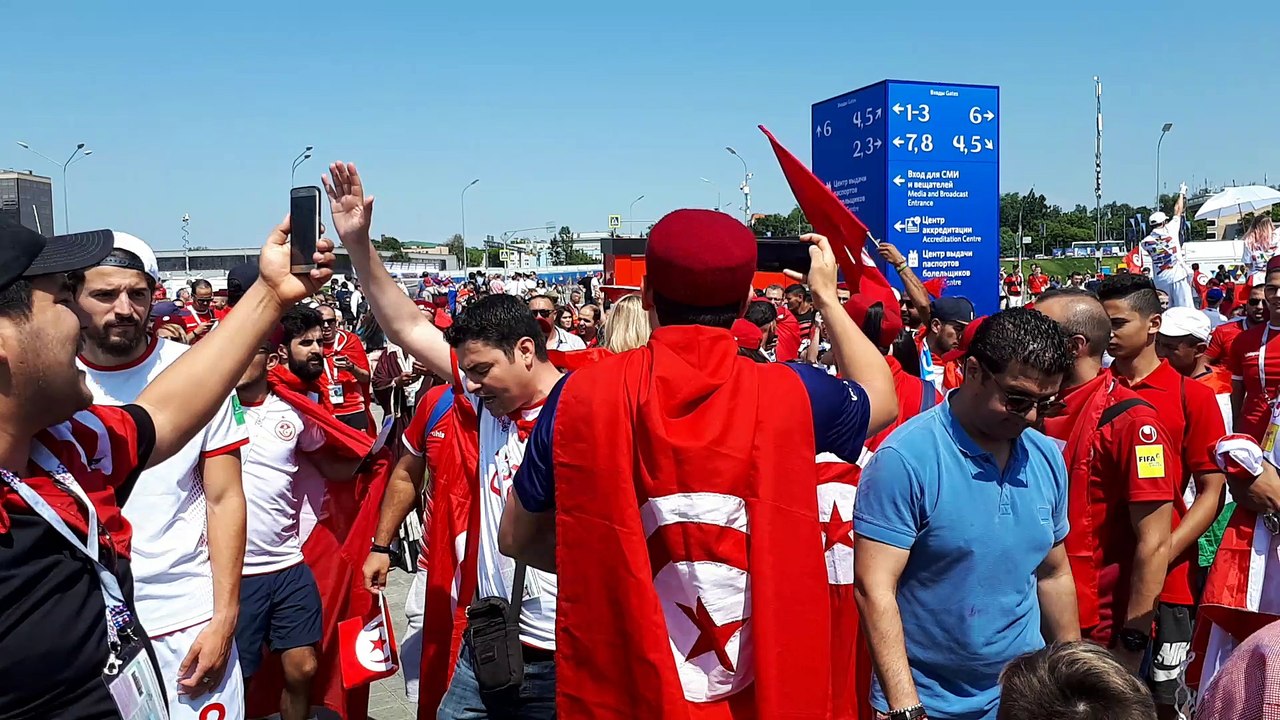 Ambiance en Russie pour Belgique-Tunisie