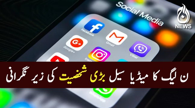 Who is supervising PML-N Media cell