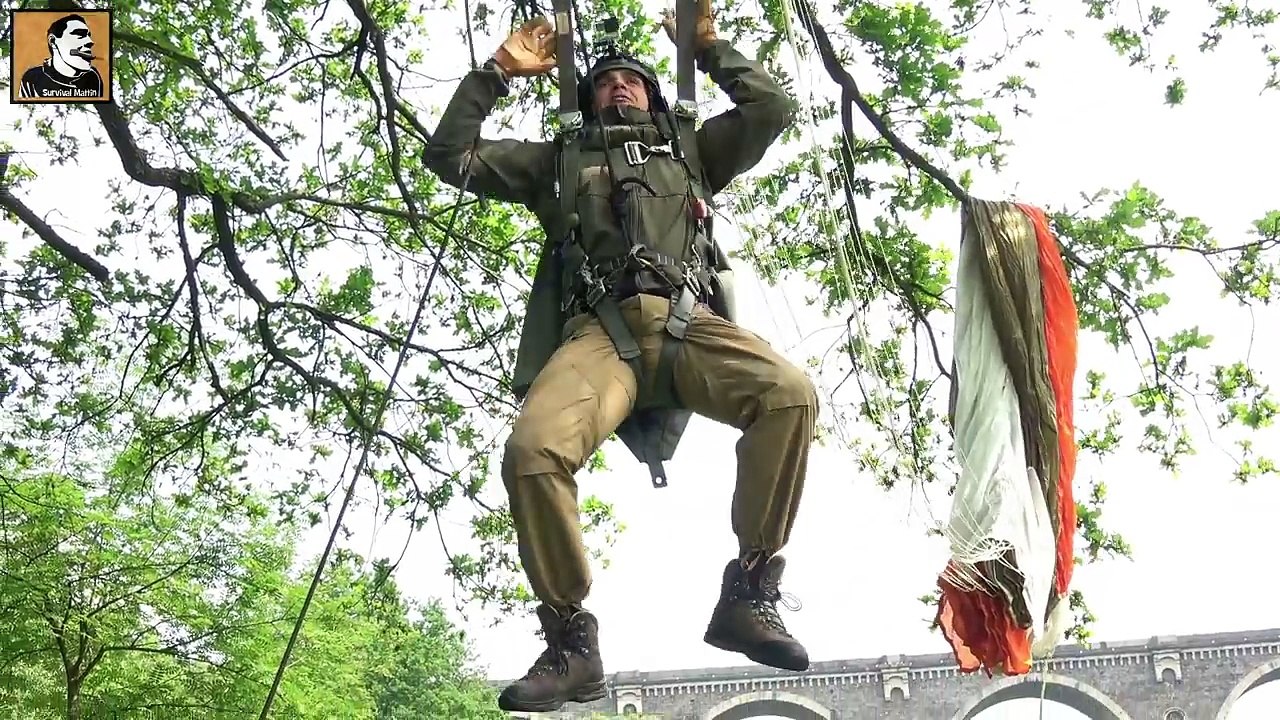 'Survival Mattin' ABSTURZ mit FALLSCHIRM | SELBSTBEFREIUNG möglich?? #u.ü.n.k.