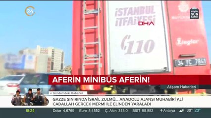 Aferin minibüs aferin!