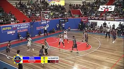 MPBL Highlights:  Navotas vs Pasay - June 16, 2018