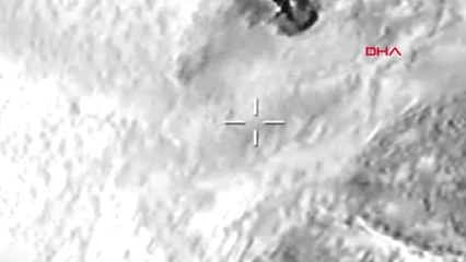 Hakkari İha ile Tespit Edilen 4 PKK'lı, Hava Harekatıyla Etkisiz Hale Getirildi