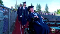 High School Senior Overcomes Muscle Disease to Graduate