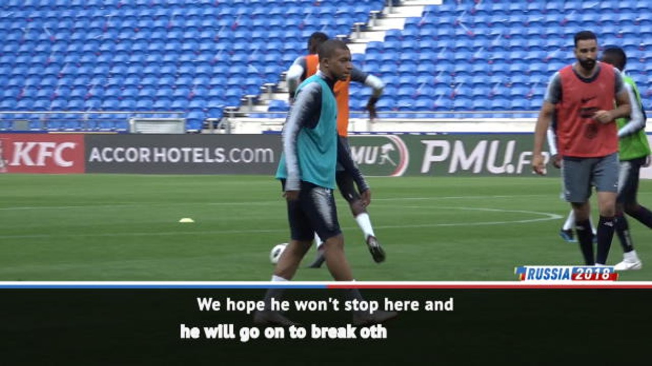 Incredible Mbappe can break more records - Thauvin