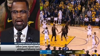 22.Stephen Jackson Goes Off On Lebron James Saying He Played With A Broken Hand：You Are A Quiter！