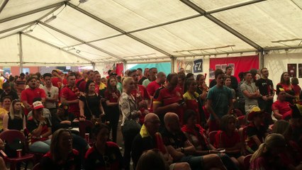 Belgique - Tunisie: fan zone à Estaimpuis