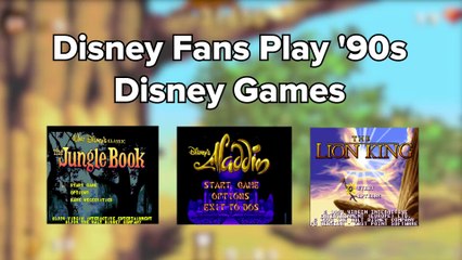 Adults Play '90s Disney Games