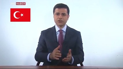 İşte Demirtaş'ın TRT konuşması