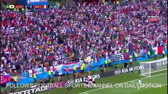 South Korea vs Mexico 1-2 All Goals Highlights 23/06/2018