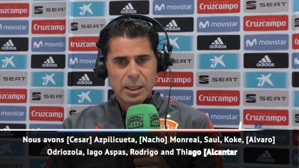 Espagne - Hierro: "Ce groupe est très similaire à 2010"