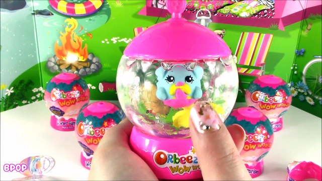 Orbeez WOW World Magical Water Surprises! Wowzer Magic Orbeez Spinning Water GLOBES!