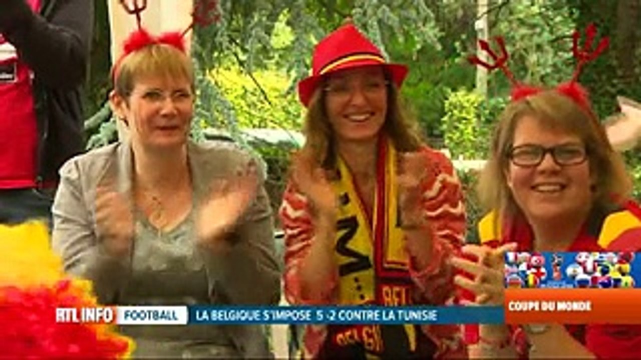 Mondial 2018, Belgique-Tunisie: rencontre d'un couple franco-tunisien