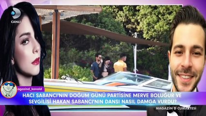 Merve Boluğur ve Sevgilisi Hakan Sabancı ile Sarmaş Dolaş Nasıl Dans Etti!