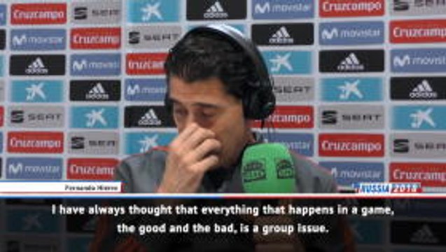 Argentina struggles down to the team, not Messi - Hierro