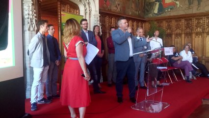 Discours des porteurs du cinquième projet lauréat du Budget Participatif 2018 arrageois