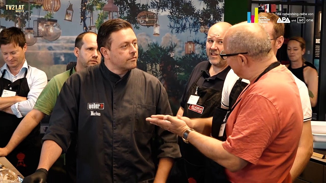 Feuer und Flamme – Networking und Schmankerl vo(r)m Griller