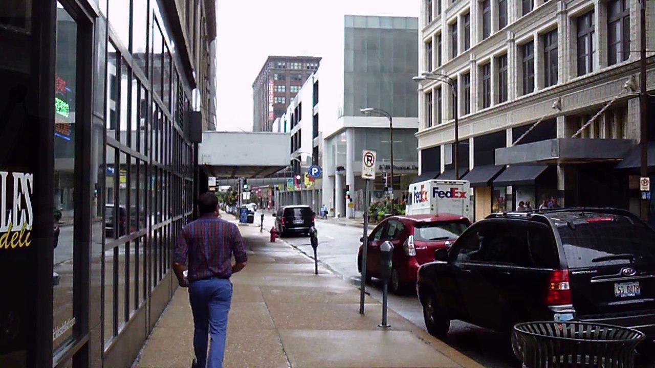 19| Catholic Hobo Pilgrimage,  Saint Louis and shower in the Mississippi -Chicago in mind