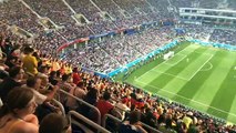 #مباشركاميرا 218 تتابع أجواء الجمهور من داخل ملعب فولغوغراد أثناء مباراة #نيجيريا و #أيسلندا#مونديال_روسيا #روسيا2018 #WorldCupRussia2018