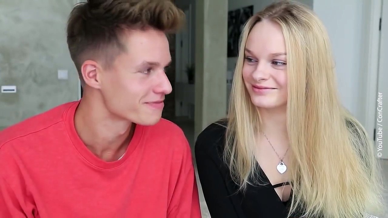 Verliebt: Luca Concrafter zeigt seine Freundin /  Starzip.de