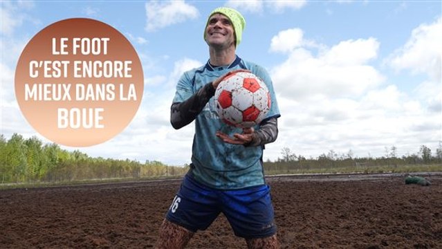 Sport insolite : le foot de boue
