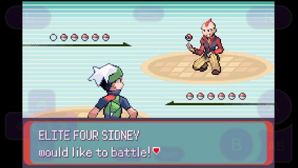 Pokemon Emerald - Elite Four Sidney