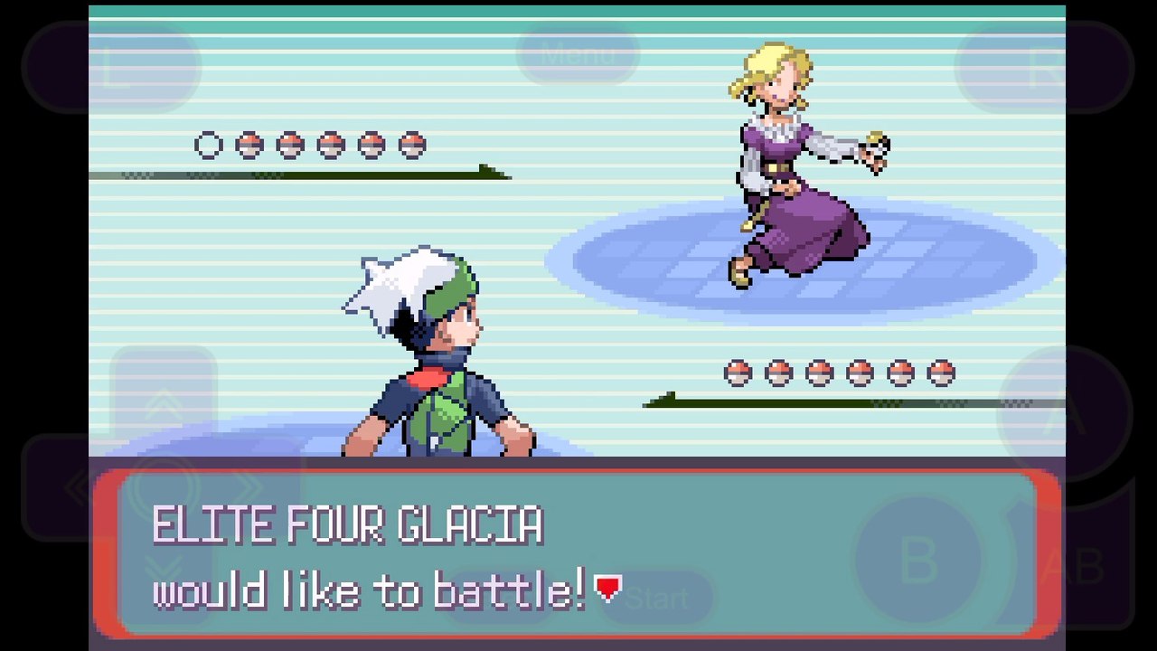 Pokemon Emerald - Elite Four Glacia
