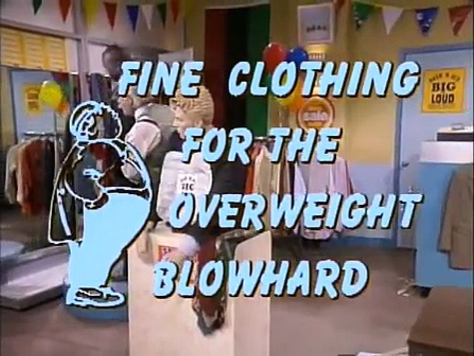 In Living Color - 5x06 - Rush N Als Big and Loud Mens Shop