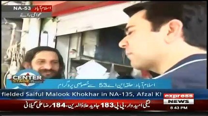 Extreme Remarks from Voter of NA-53