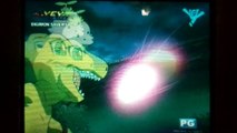 Digimon Savers Geogreymon vs Vilemon
