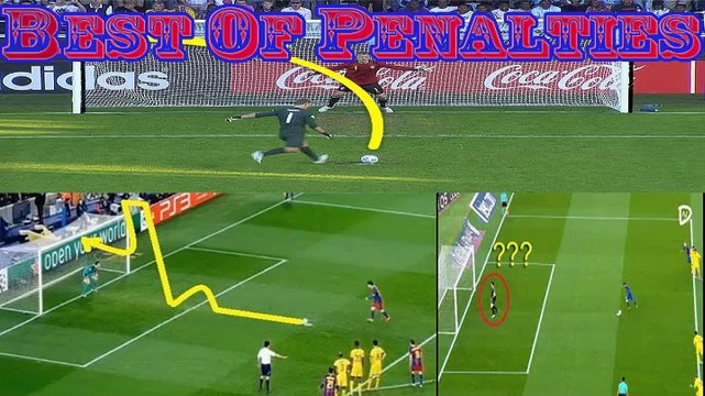 Amazing Penalty Shots in Football history Ever