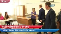 Süleyman Soylu oyunu kullandı