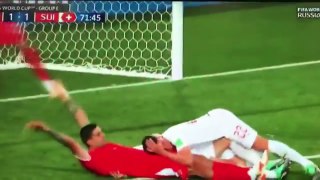 Srbija - Svajcarska 1-2 penal nad Mitrovicem