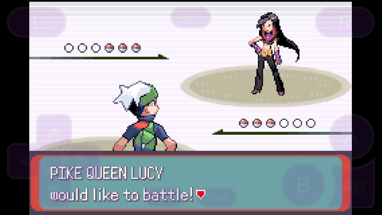 Pokemon Emerald - Pike Queen Lucy (Silver)