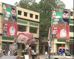 geo adil peshawar posters and banners issue