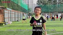 As the 2018 FIFA World Cup heats up in Russia, China Plus visited a football club in Beijing to ask children doing football training a few questions about the e