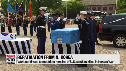 Remains of U.S. soldiers could be returned as soon as this week
