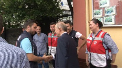 Fatih Belediye Başkanı Hasan Suver oyunu kullandı