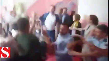 Bir grup CHP�li AK Parti sandık görevlilerine saldırdı